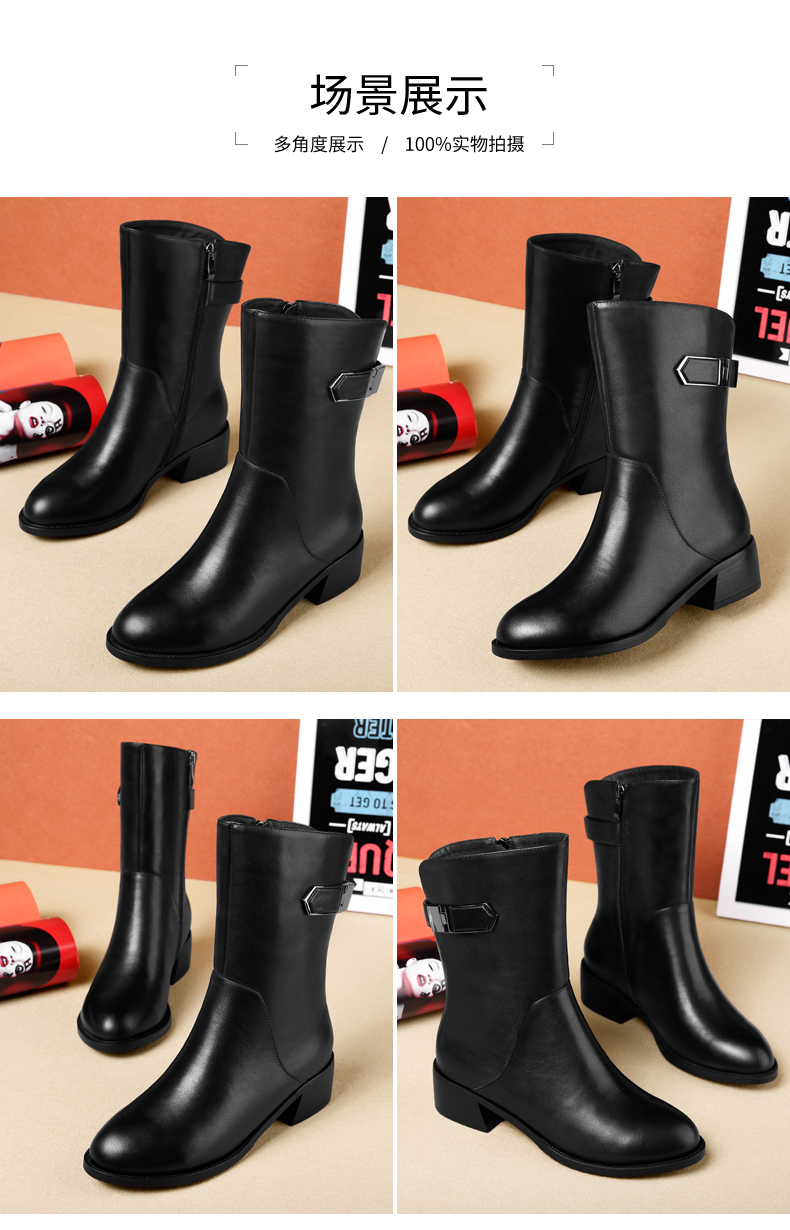 Bottes hiver pour femme      en TPR  - Ref 3247591 Image 45