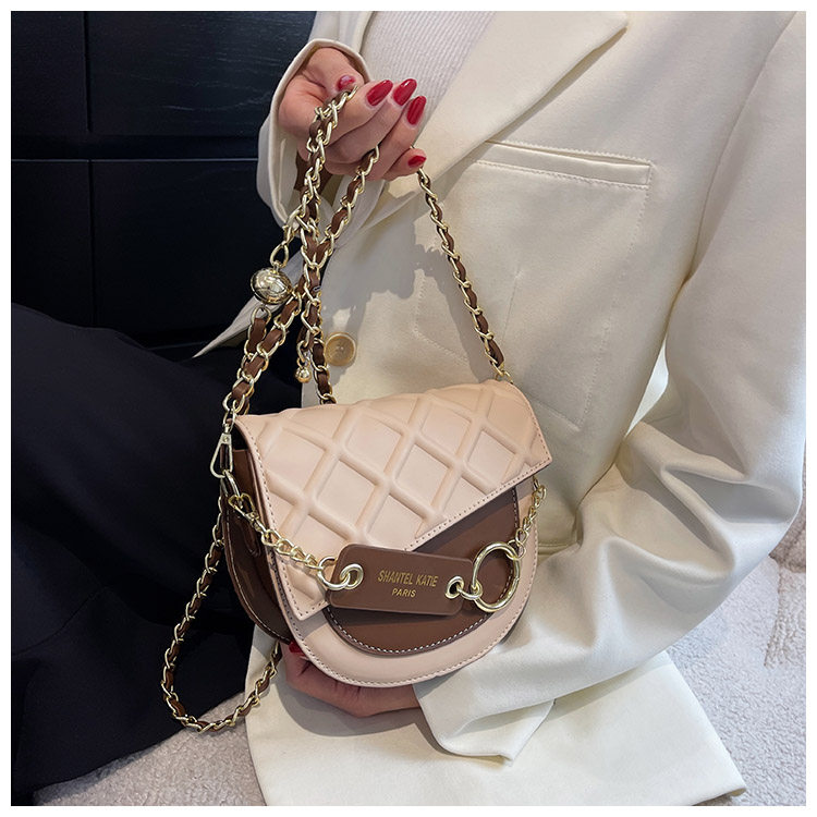 Сумка через плечо, цепь, элегантная модная сумка на одно плечо, коллекция 2022, в западном стиле, в корейском стиле Mivor/Mieville 