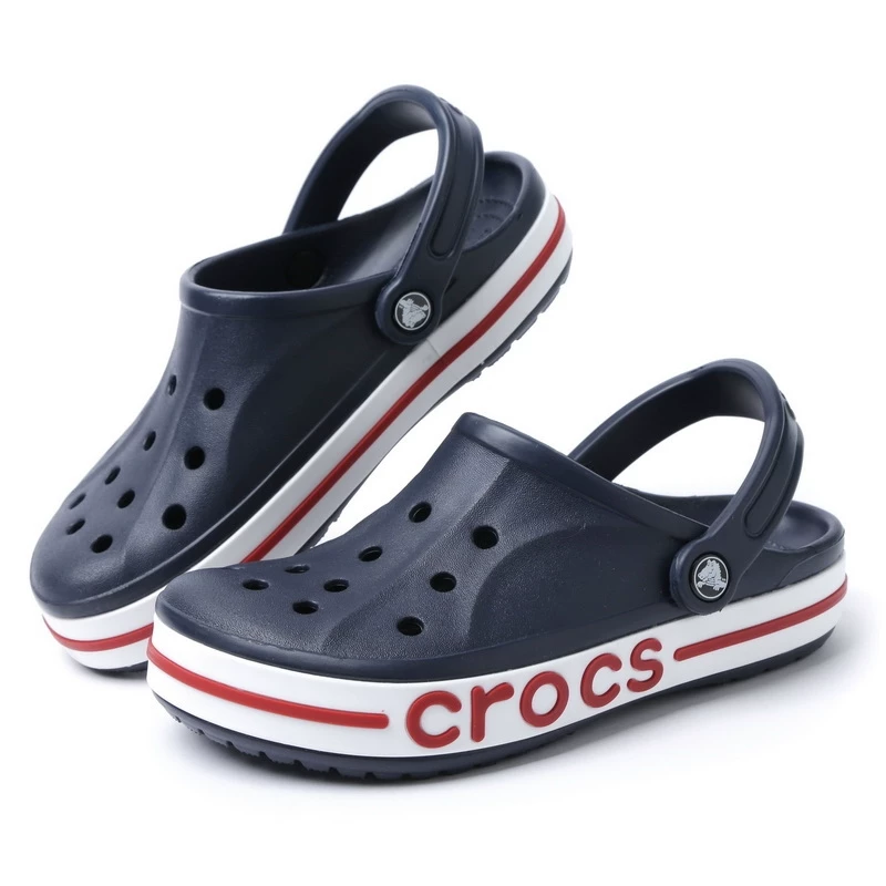 Сандалии Crocs унисекс износостойкие противоскользящие пляжные шлёпки, размеры и цвета