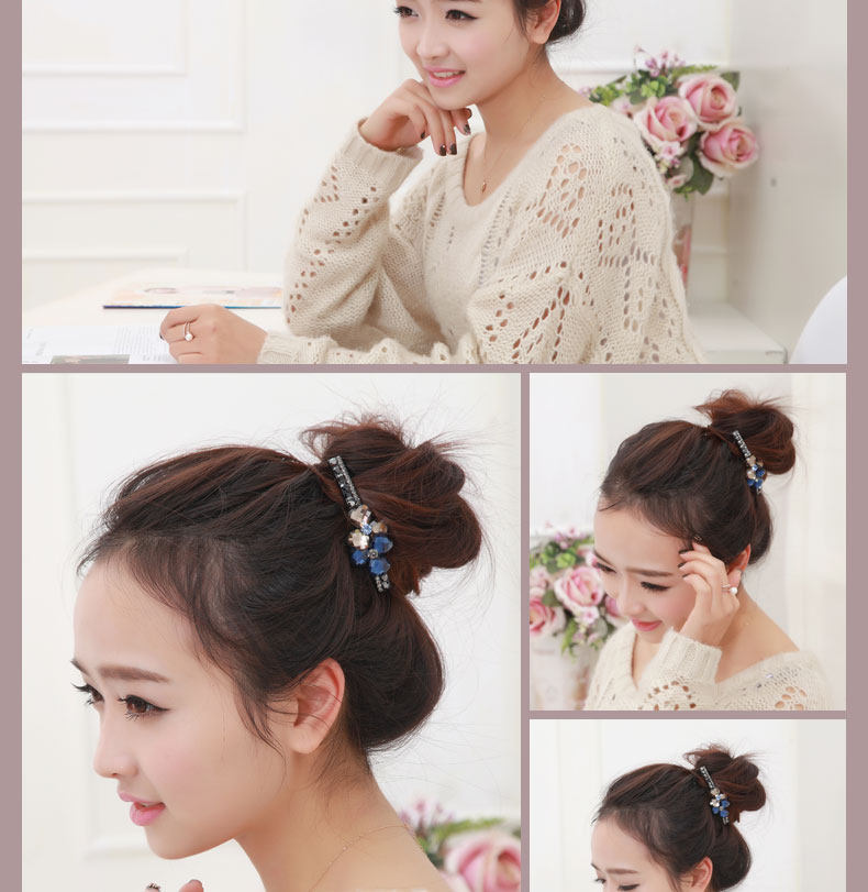 Accessoire coiffure MARCELY en Diamant Crystal - Ref 1201696 Image 16