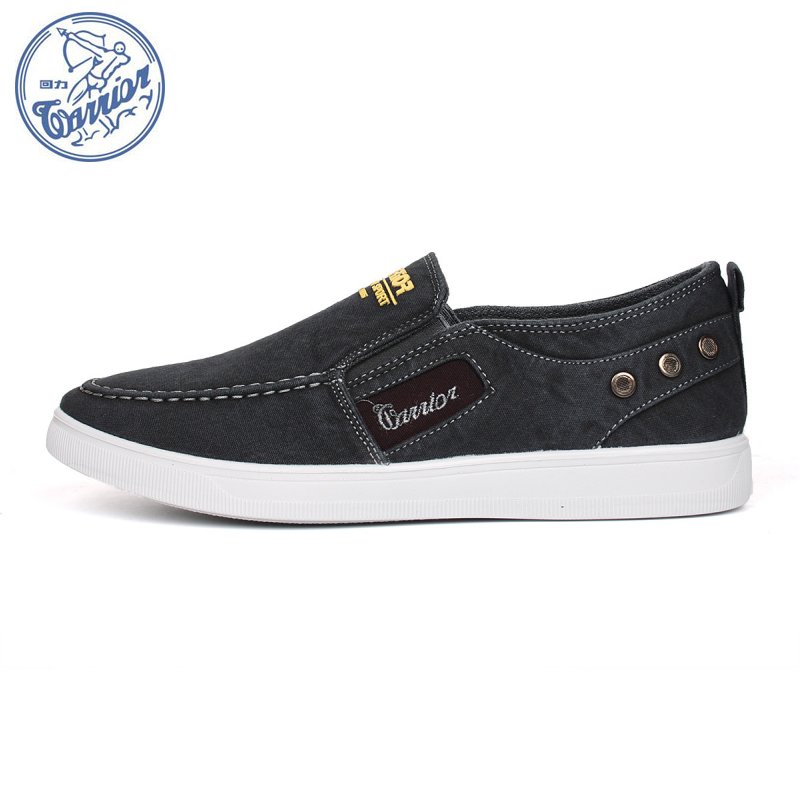 Back Force Men's Shoes Sails Shoes Men's Foot Pedals Sloth Shoes Men's Old Beijing Cloth Shoes Men 100 Hitch Casual Shoes Breathable Sliding Board Shoes