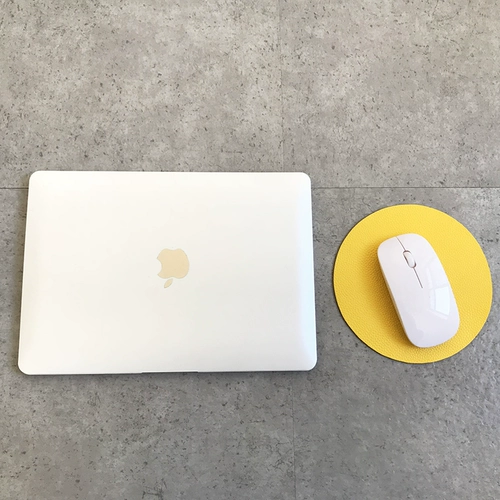 Маленькая мышка подходит для мужчин и женщин, кожаный ноутбук