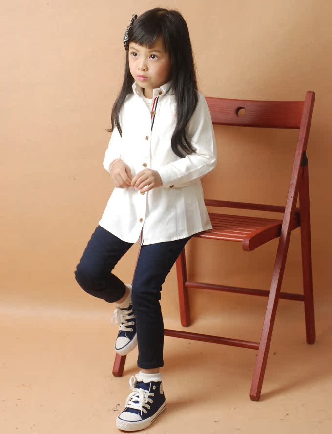 Chemise fille à manche longue - Ref 2085191 Image 23