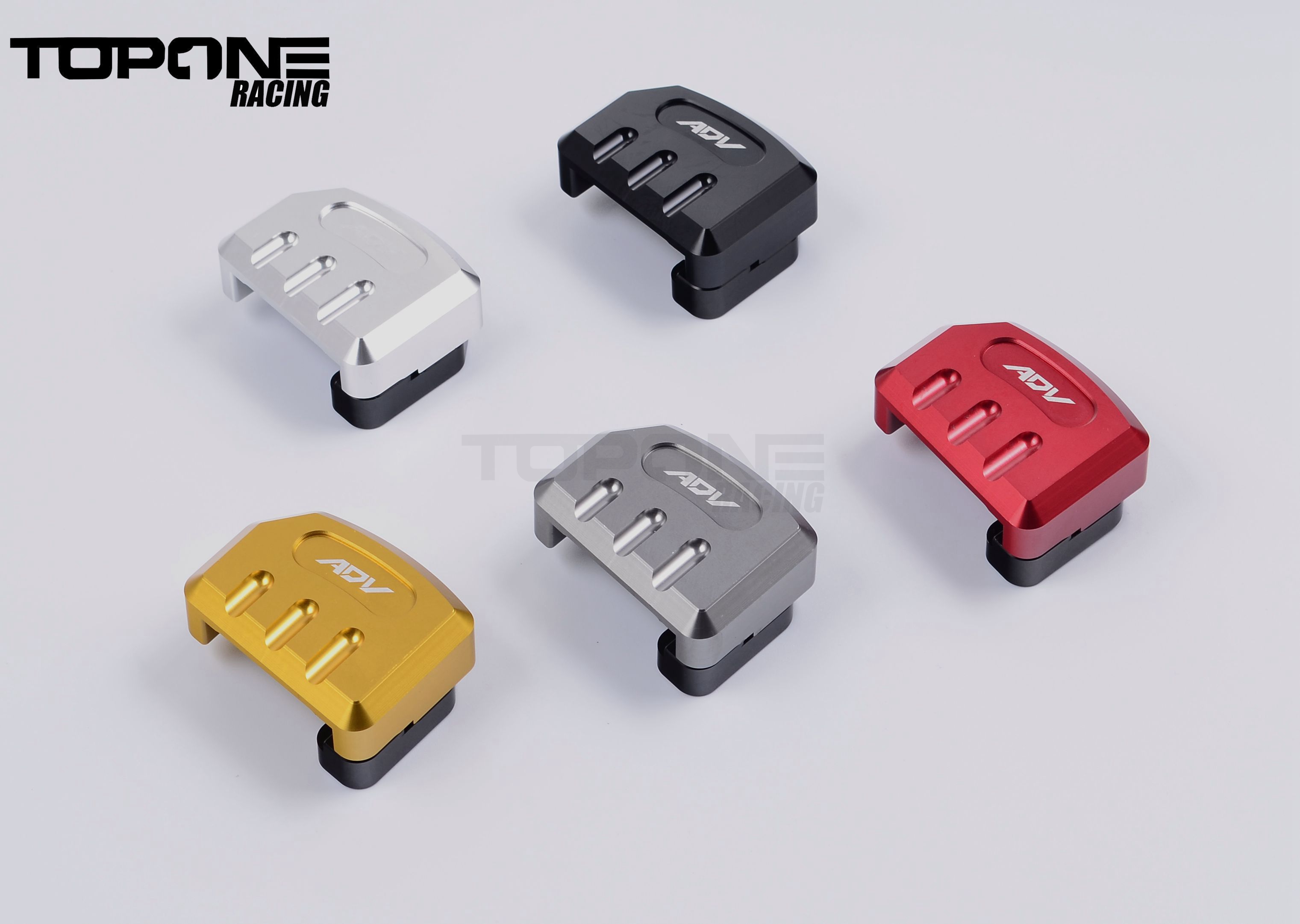 Suitable for Honda Honda ADV150 X-ADV150 modified CNC large foot support decorative pad auxiliary pad