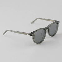 Серо -зеленая коробка+серого зеленого края светло -серая линза