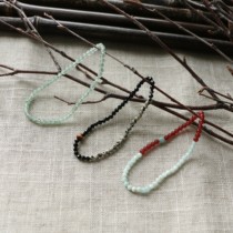 ChEnYxm original new Chinese style beaded bracelet thin bracelet national style accessories natural stone bracelet niche bracelet