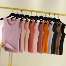 Developed indefinite warm vest female Winter plus velvet tight and vest-fed underwear to wear underwear
