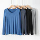 Modal ຜູ້ຊາຍ V Neck ແຂນຍາວເທິງ