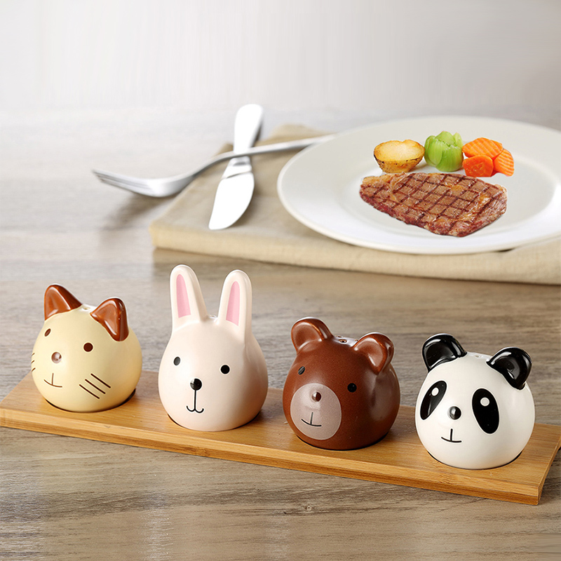 Korean flavor bottle setting dining table conditioning box cabinet kitchen supplies BBQ flavor bottle