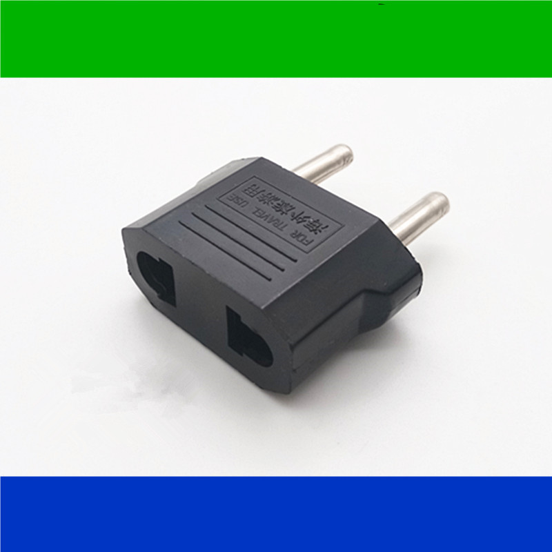 Two-round-foot conversion plug-Australia-Label-to-European-scale double circle minimum conversion European conversion plug
