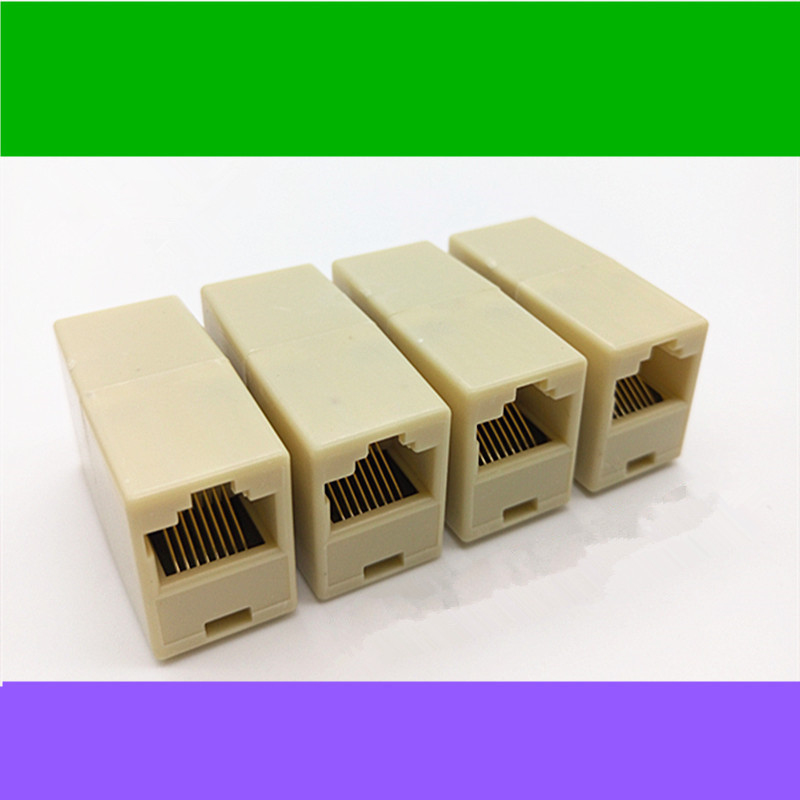Internet through head RJ45 network route connector 8P8C Internet through headnet route to joint crystal head joint