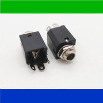 Standing 3 feet 6 35 Single sound mother seat 6 5MM Large two-core jack Guitar Microphone Socket 6 35 Mother socket