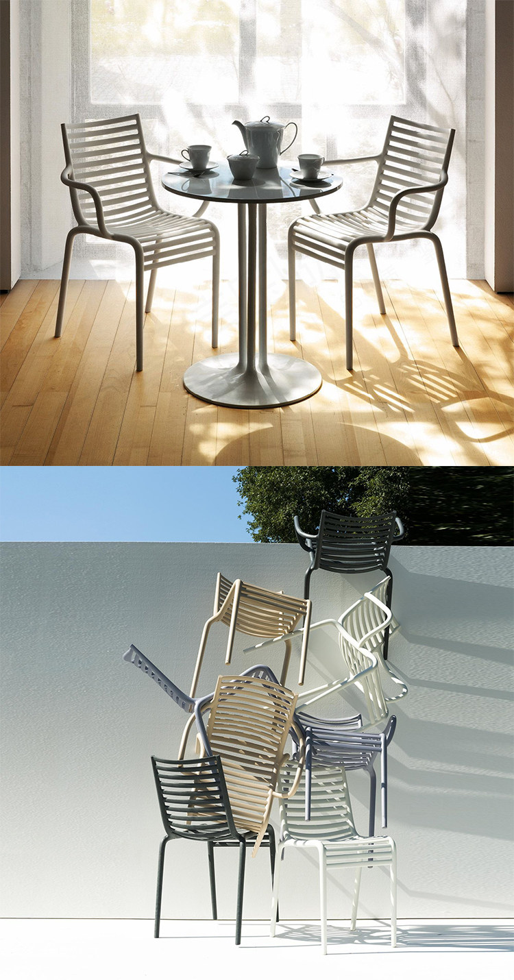 Стул 意大利进口 driade pip-e 可堆叠户外座椅休闲椅餐椅家居扶手椅子 OTHER