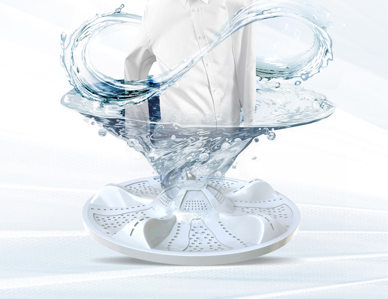 Máy giặt tự động Haier Bộ chuyển đổi tần số thông minh Máy sấy khử nước 8 kg kg gia đình EB80BM39TH máy giặt lg fv1409g4v