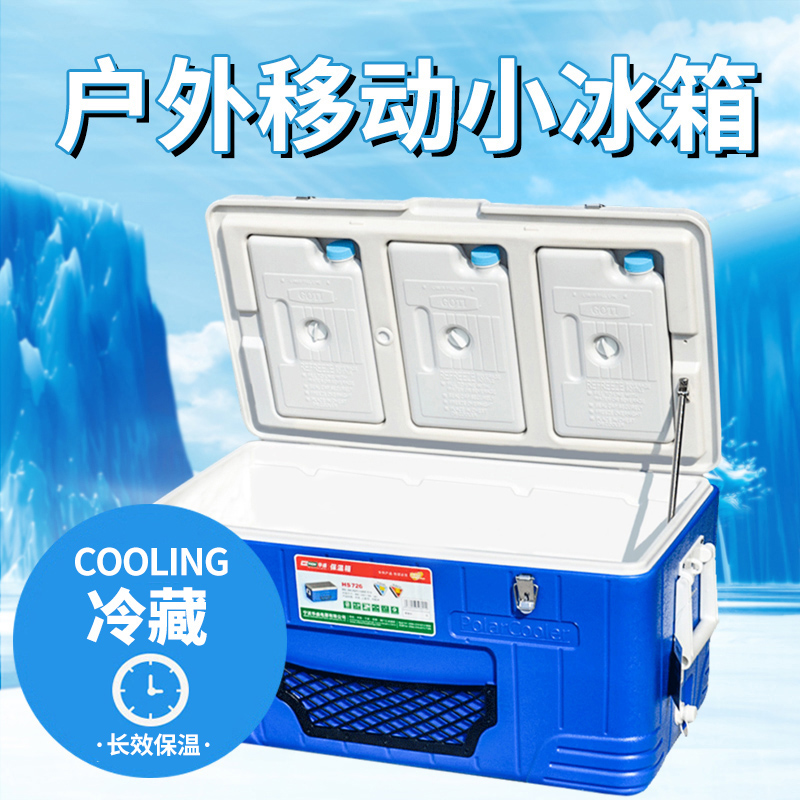 Huasheng incubator refrigerator breast milk medicine refrigerator portable takeaway incubator commercial plastic fresh-keeping box home