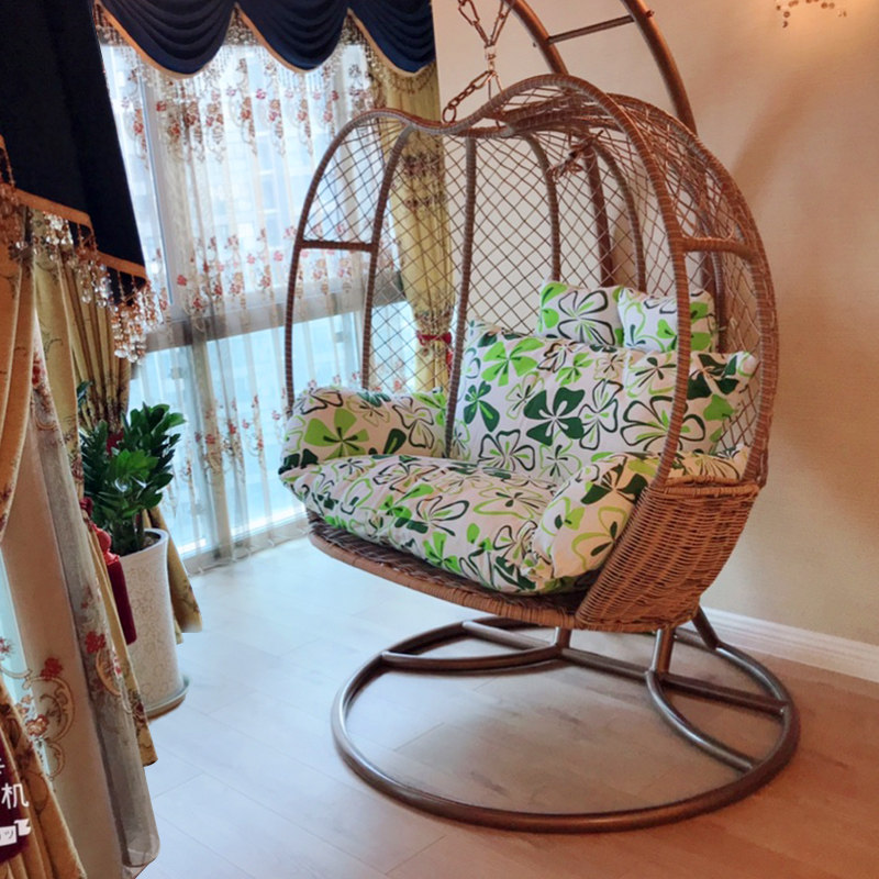 Rattan chair hanging basket Bedroom Swing Set of Fall Chairs Double Vines Choreography Bird Nest Hanging Basket Nets Red Chandelia Chair Sloth home Chairlift