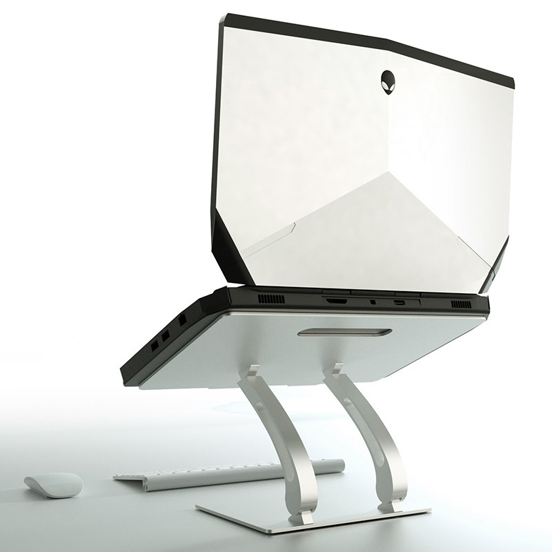 Aluminum alloy laptop stand alien game book enlarged 17-inch heightened radiator base bracket