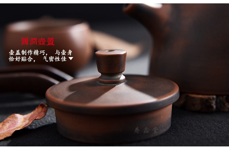 Shou Xin Tang Authentic Qinzhou Mud Xing Tao thủ công ngày vào thùng Kimu thay đổi lò nung văn phòng hộ gia đình Puer bộ trà bình hãm trà