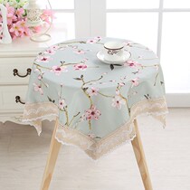 European fresh new product table cloth Round tablecloth Square small tablecloth Chinese printed fabric 2020 pastoral