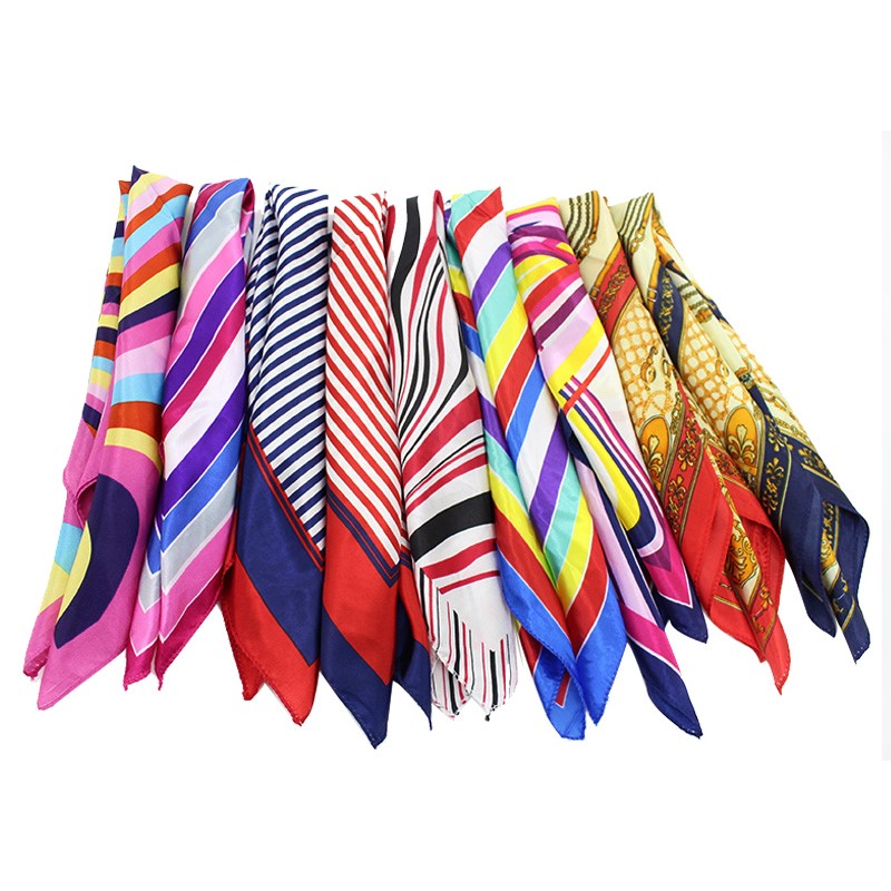Bank Hotel Mobile Air Hostess Positive Dress Work Uniform To Work With Little Square Towel Silk Scarf Women Spring Fall Real Silk Scarves