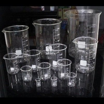 Glass measuring cup 10ml shaker small beaker miniature mini thickened with scale 10 ml high temperature resistant