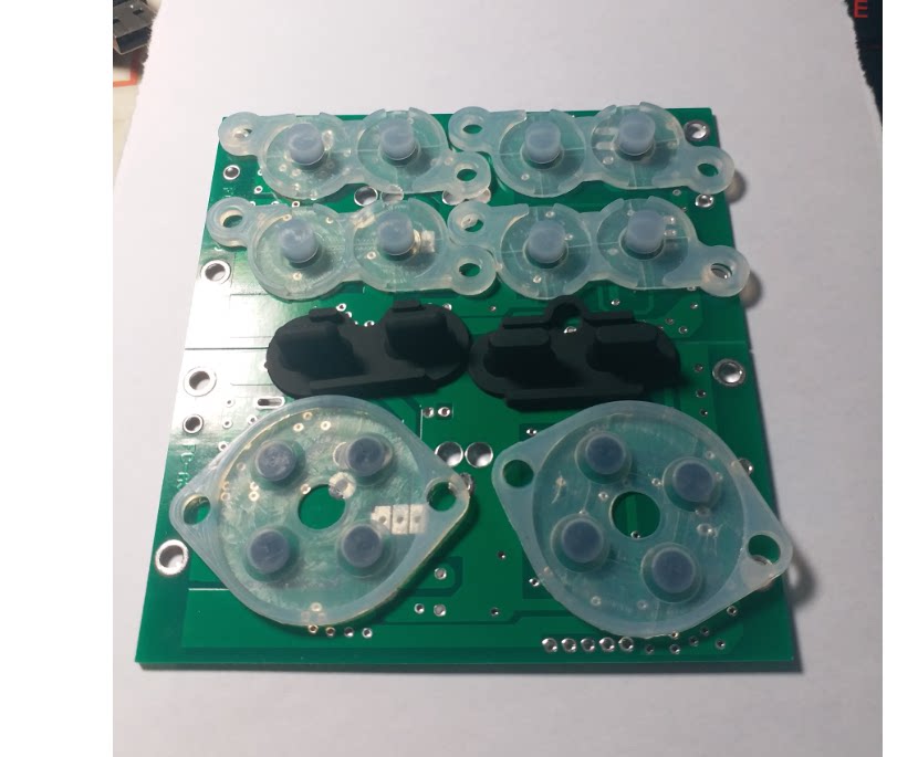 Tandyvision Style Controllers Custom nintendo new little tyrant controller conductive rubber: a ...