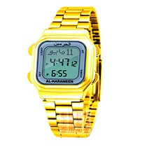 Fully automatic machinery Table Mens watch Leisure ultra-thin waterproof male watch watches with a pilgrim to the prayer table muslim