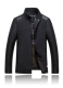 Mùa xuân 2018 và mùa thu mới của nam giới trung niên Da Hained leather Da mỏng bằng da cừu áo bomber