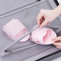 Travel portable foldable slippers for men and women on business trips hotel bathing artifact non-slip travel plane foam ultra-lightweight