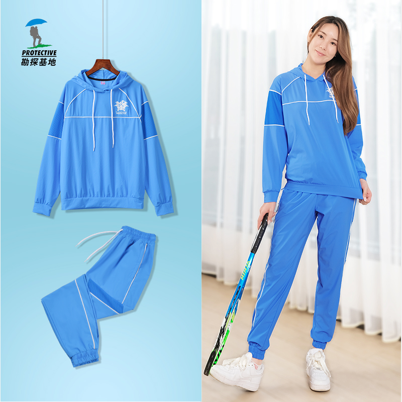 Sportswear Suit Women Spring Autumn Slim Fit Fitness Casual Morning Running Long Sleeves Slim Fit Slim Large Size Code Speed Dry Clothing