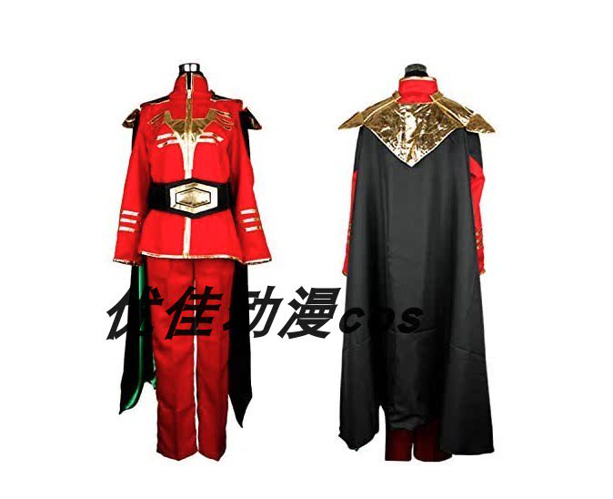 机动部队高达cos夏亚阿兹纳布尔逆袭的夏亚机甲服!这波操作拉满了!_Cosplay男装_淘宝游戏网