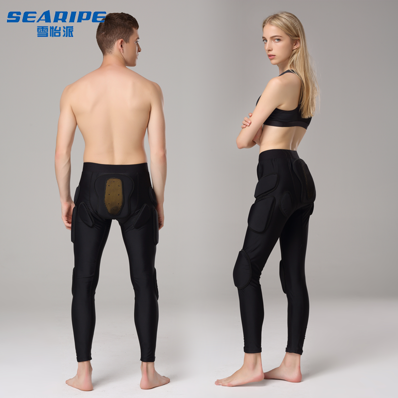 Snow-Yi Pie Ski Trouser Knee Card Set Anti-wrestler Trouser Ski Equipment for Men and Women