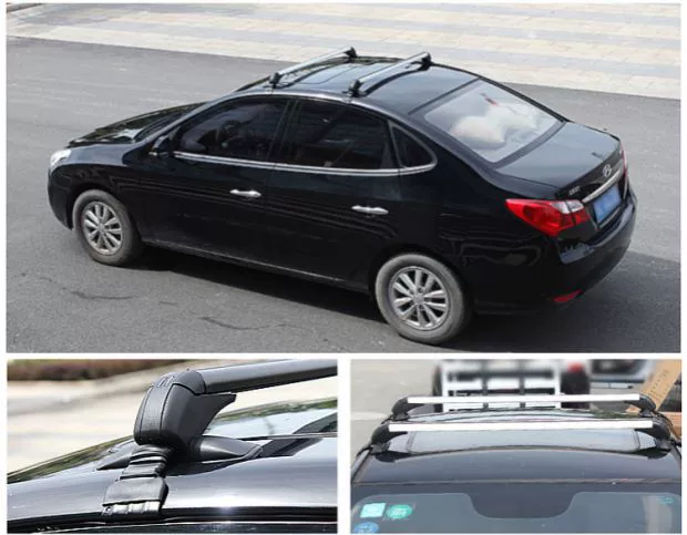 Skoda lắc lư Mingrui Speedy Jing Rui 昕 tải trọng ngang thanh ngang hành lý giá tải khung ngang đứng ánh sáng - Roof Rack