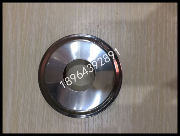Stainless steel round pipe decoration cover Ugly Lid Thickened decorative cover inner diameter 32 38 38 48 48 51 51 diameter 85