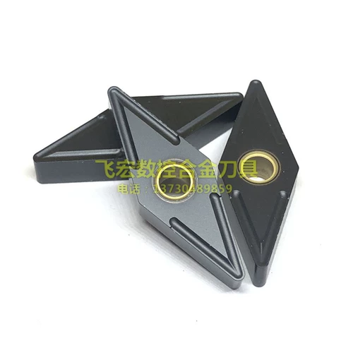 Специальное алмазнообразное внешнее круглое кружок CNC-поворотное лезвие для стальных деталей VNMG160404 160408-MA Blade UE6020