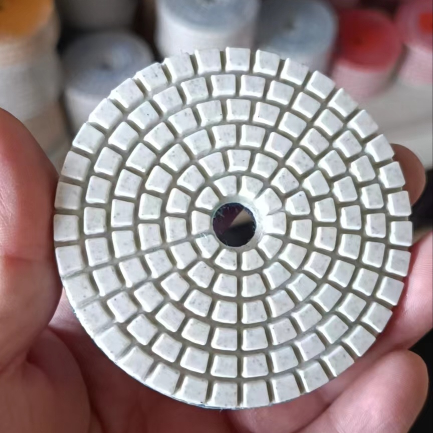 4 inch 100mm water grinding piece marble polishing piece quartz stone polishing piece soft grinding piece Hengli stone polishing piece