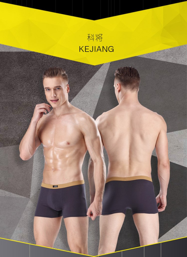 7 hộp quà tặng cotton nam đồ lót nam boxer cotton thanh niên thể thao kích thước lớn quần short thoáng khí quần sịp dây nam