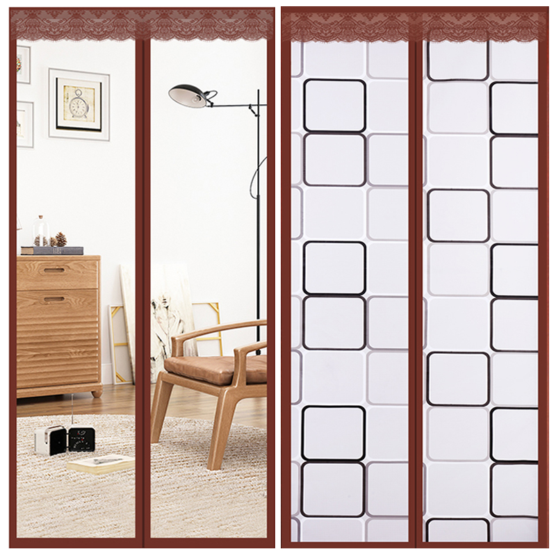 Air Conditioning Door Curtain Kitchen Anti-Oil Smoke Winter Bedroom Warm Home Magnetic Thickening Partition Windproof Plastic Opaque