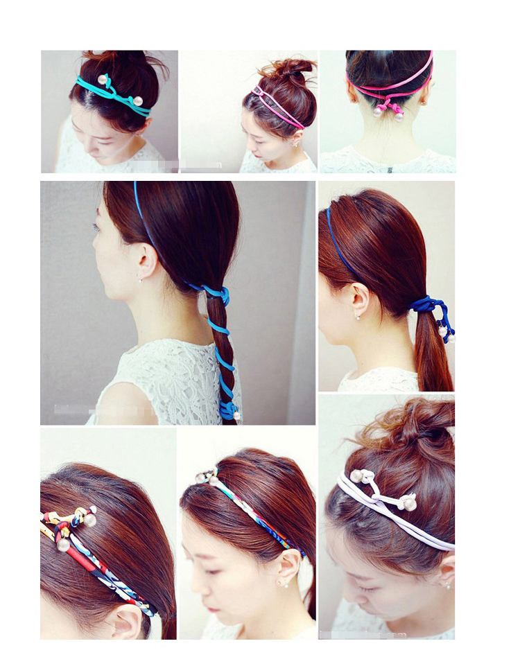 Accessoire coiffure en tissu - Ref 1198431 Image 40