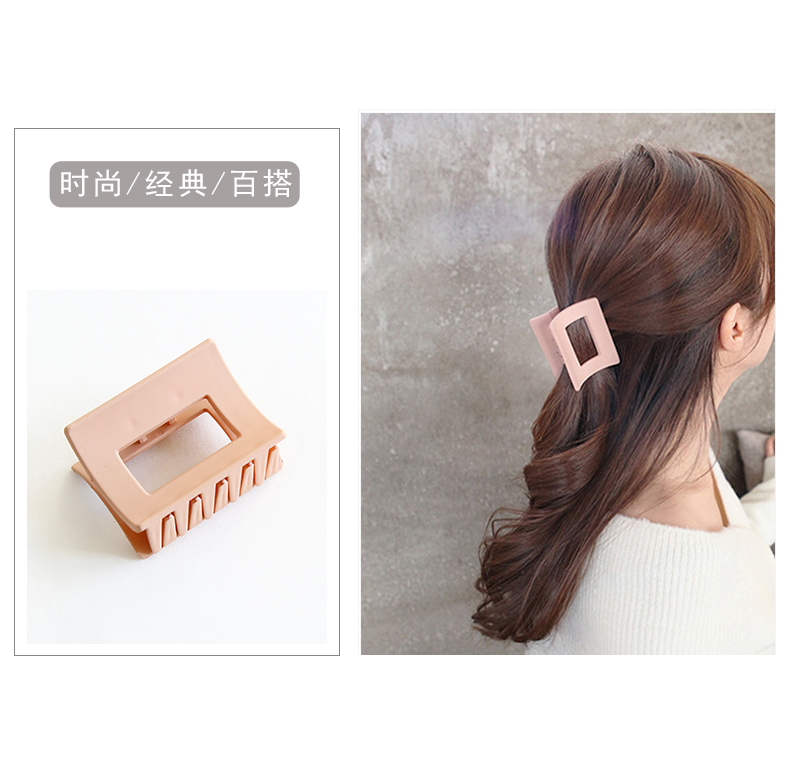 Hàn Quốc phụ kiện tóc thanh lịch hoang dã kích thước trung bình clip kẹp tóc dành cho người lớn đĩa đơn giản tóc đuôi ngựa kẹp tóc kẹp tóc cài tóc cho bé gái