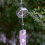 Японская стеклянная подвеска ручной работы, свежий очиститель, подарок на день рождения