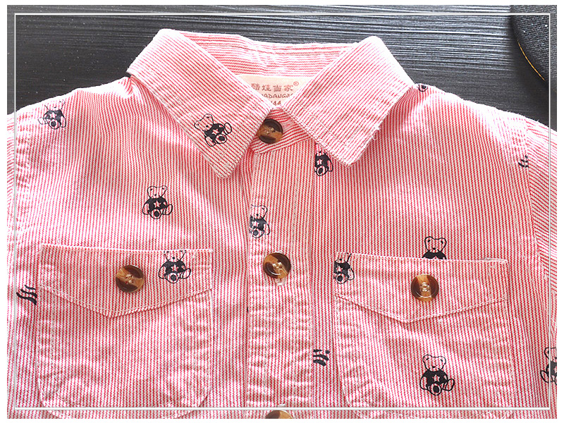 Chemise enfant à manche longue - Ref 2083067 Image 24