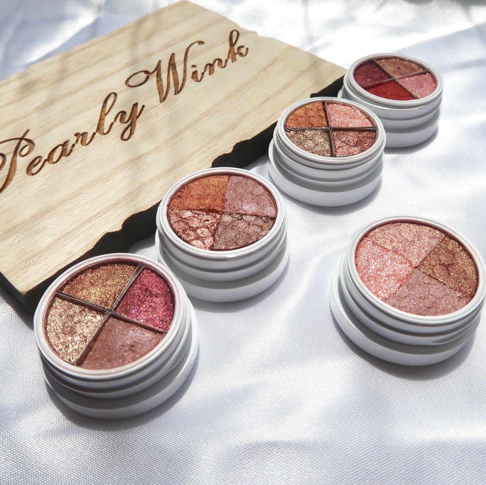 American Colourpop Carlebubble Bubble Earth Bean Paste Eye-shadow assembly bicolor four color parquet UQ1001