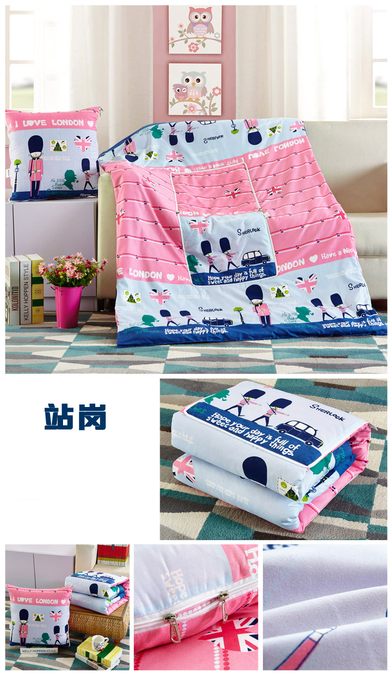 Gối chăn đôi sử dụng đệm là sofa văn phòng nghỉ trưa gối là điều hòa không khí xe gối tựa lưng gối gối ôm sofa