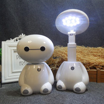 Big White rechargeable lamp energy-saving LED eye care Learning Lamp cartoon folding childrens custom gift table lamp