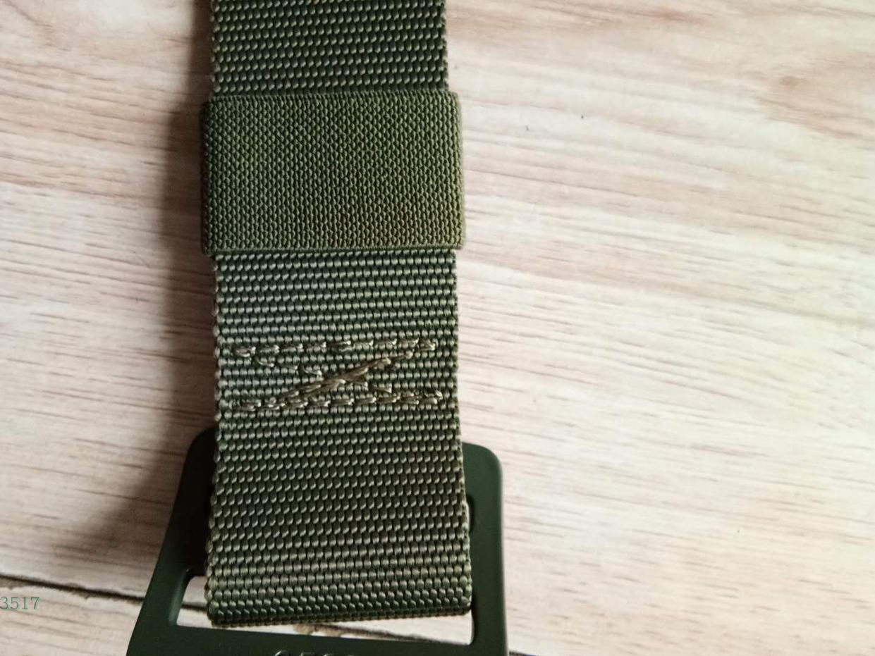 Mới 16 dệt vành đai bên trong ô liu xanh lửa vành đai đào tạo ngoài trời đai vải nylon thắt lưng bộ đội