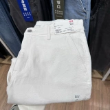 Uniqlo, джинсы для отдыха, штаны, свободный крой, средняя посадка