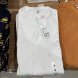 Uniqlo, хлопковая футболка, лонгслив, базовое белье для повседневной носки