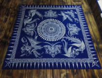 Batik Table Butan Zika Wax Dyeing Guizhou Wax Dyeing Undertaking Wax Dyeing Experience Birthplace Life Experience Original Ecological Life