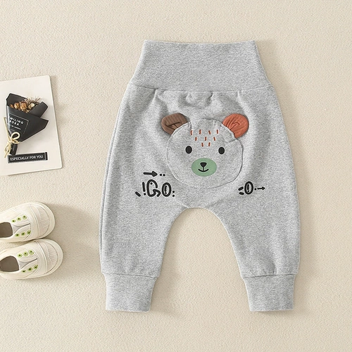 Детские осенние хлопковые штаны для отдыха для новорожденных для раннего возраста подходит для мужчин и женщин